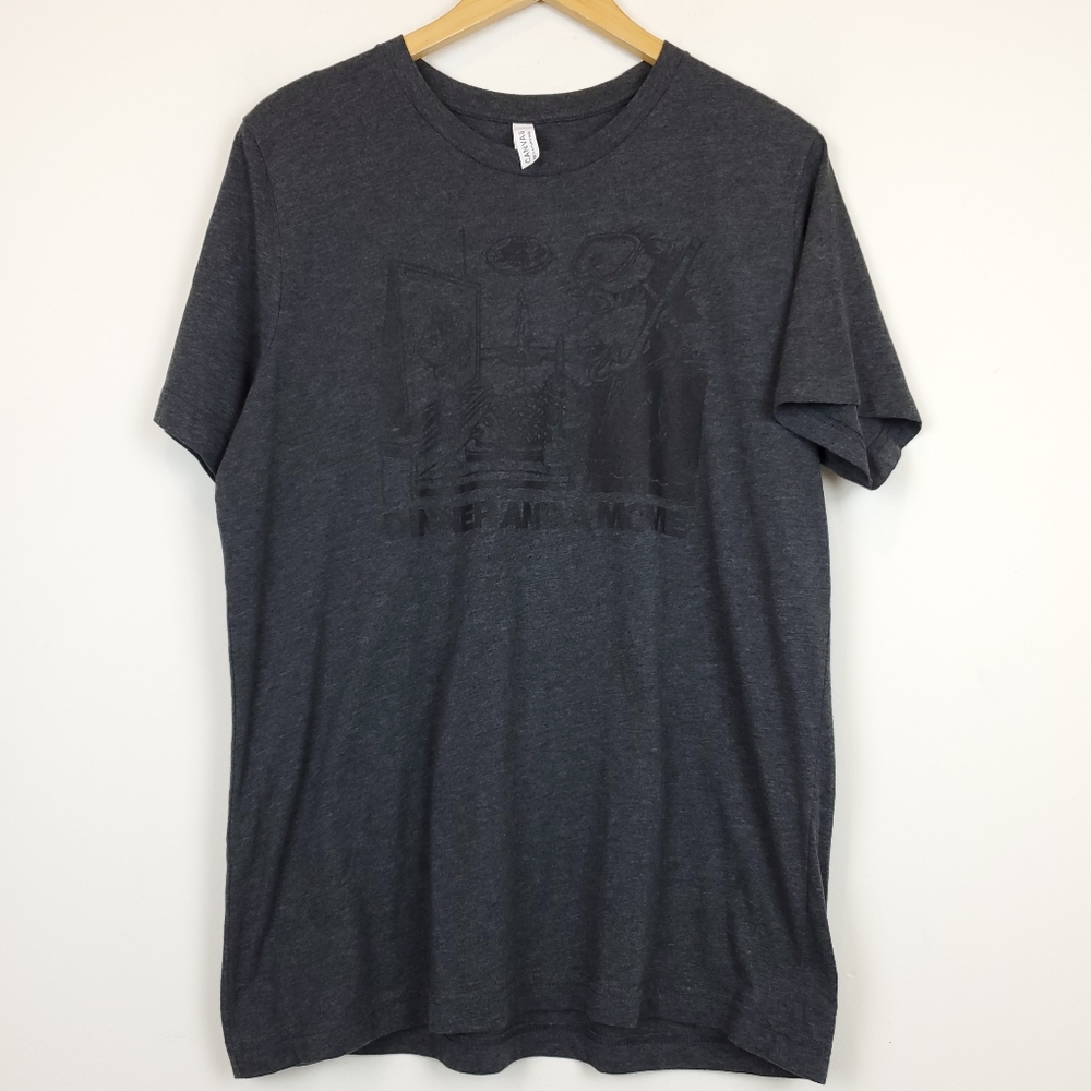 Phish Dinner And A Movie Grey Graphic Band T-shirt